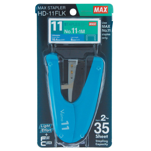 Bấm kim MAX số 11 HD-11FLK - 1 chiếc - Nhập khẩu Nhật Bản, bấm được tối đa 35 tờ