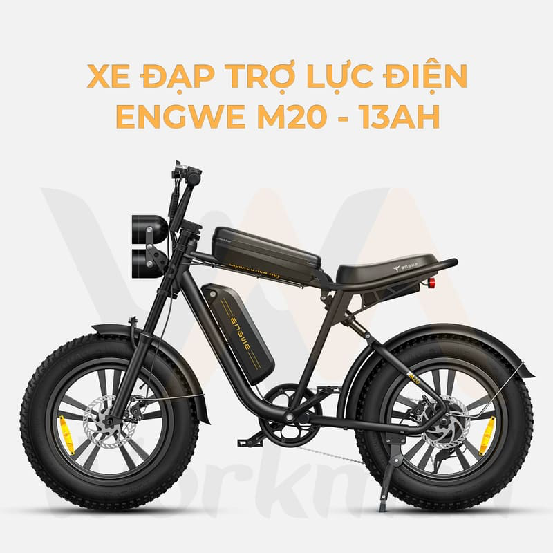 Xe đạp điện trợ lực ENGWE M20- Mạnh mẽ- Nam tính