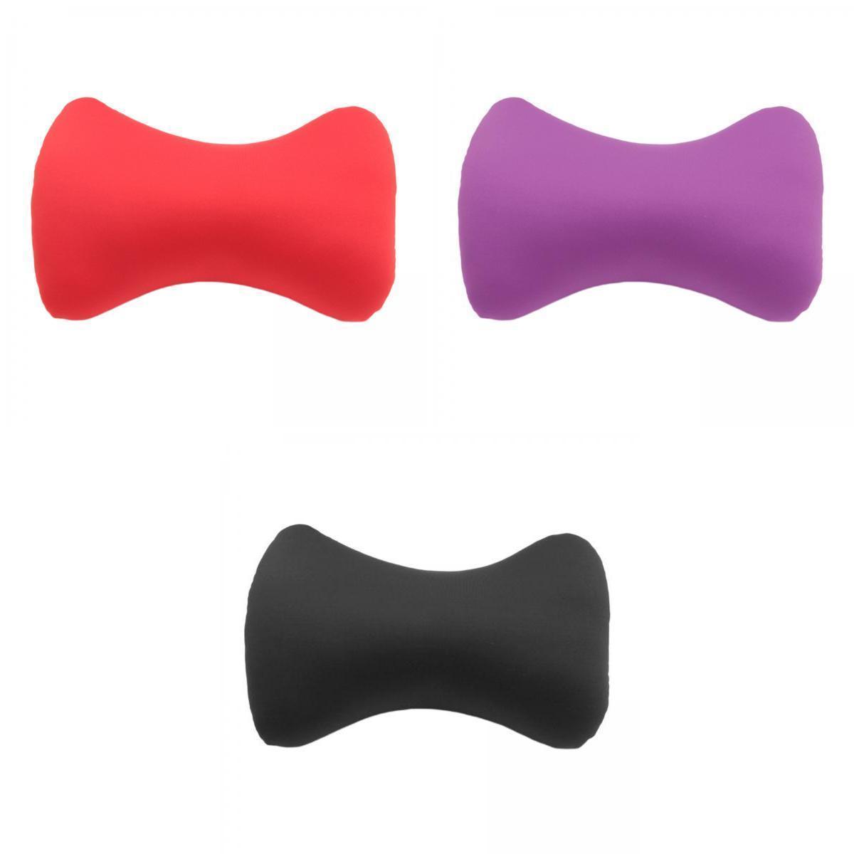 3Pcs Microbead Back Cushion 38x20cm Throw Sleep Head Neck Rest