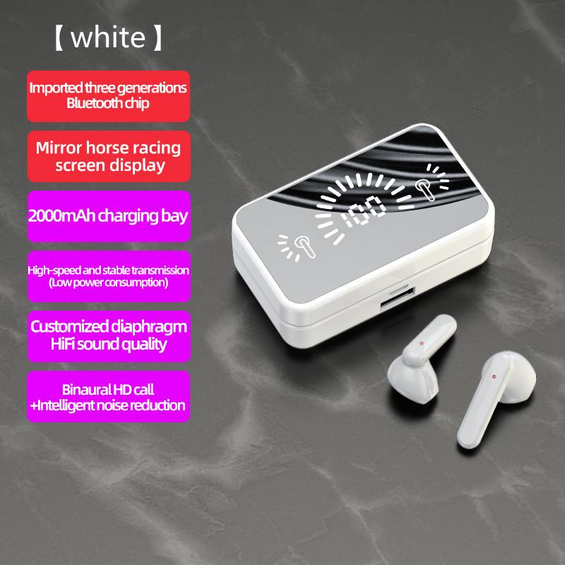 TWS Bluetooth 5.2 Tai Nghe Không Dây Tai Nghe Chống Nước Tai Nghe Nhét Tai Điều Khiển Cảm Ứng Stereo Tai Nghe Nhét Tai Thể Thao Với Sạc Hộp