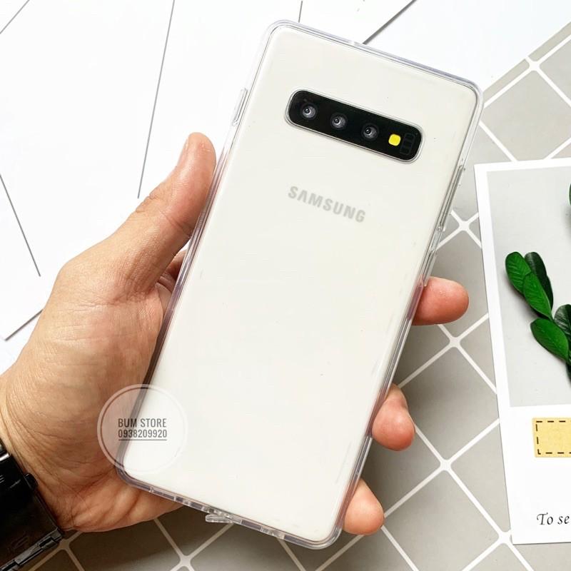 Ốp Lưng Trong Cứng Viền Dẻo Cho Samsung Note 20 Ultra / Note 20 / S20 Ultra / S20+ / Note 10+ / Note 10 / S10+ / S10