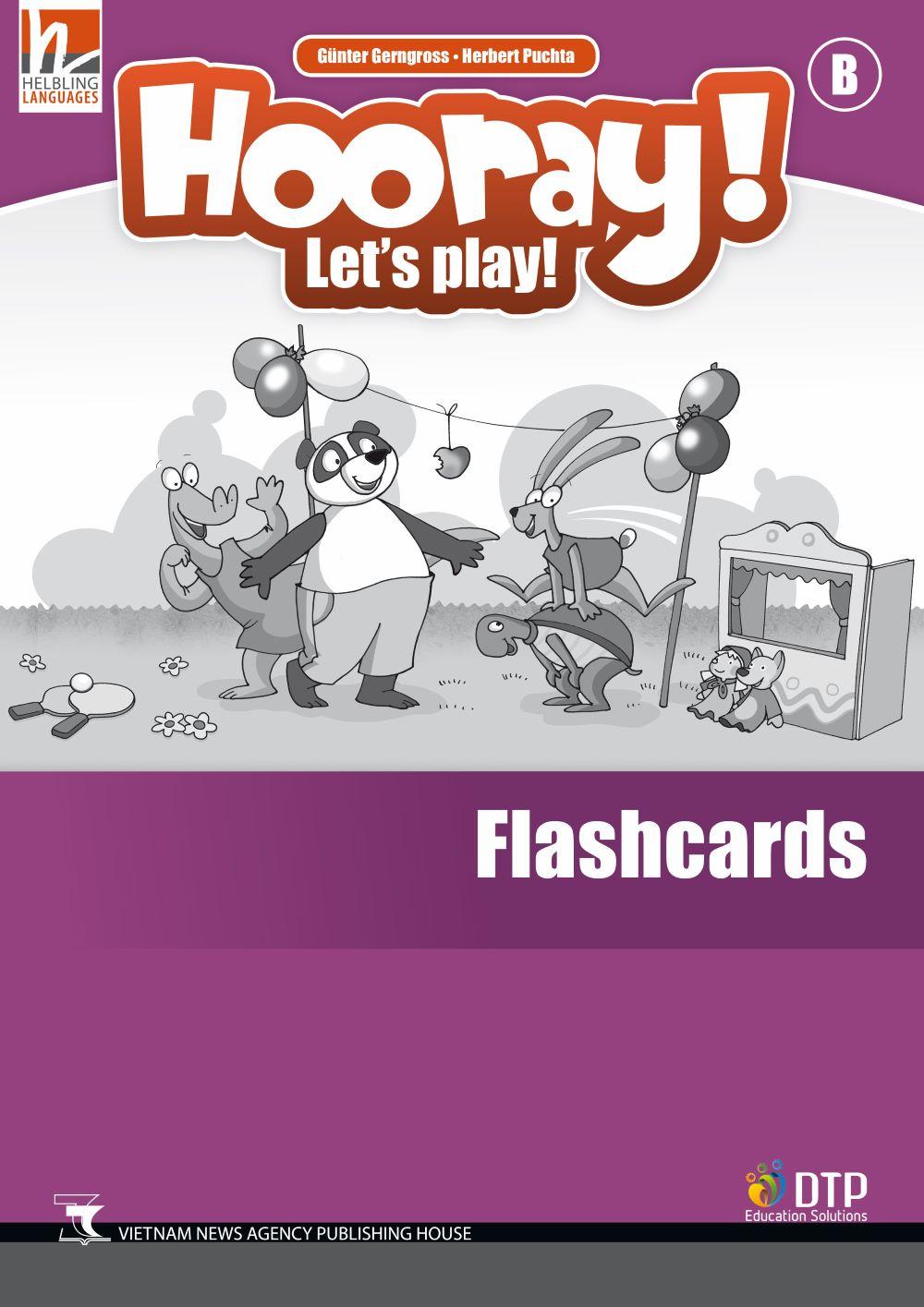 Hooray Let's Play Level B Flashcards
