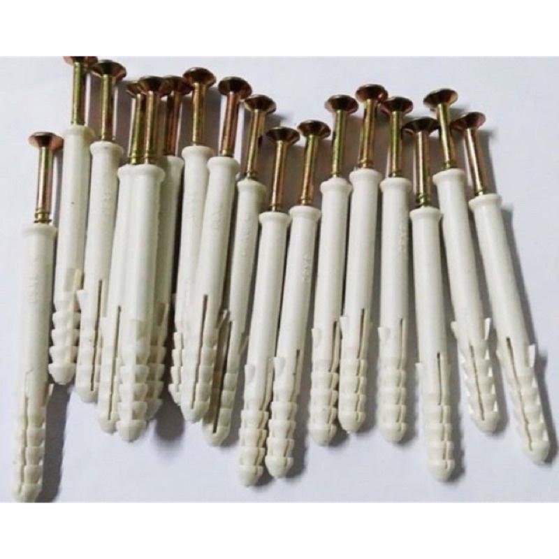 1 Vít nở nhựa bắt vào cửa nhôm, cửa gỗ hàng chất lượng cao