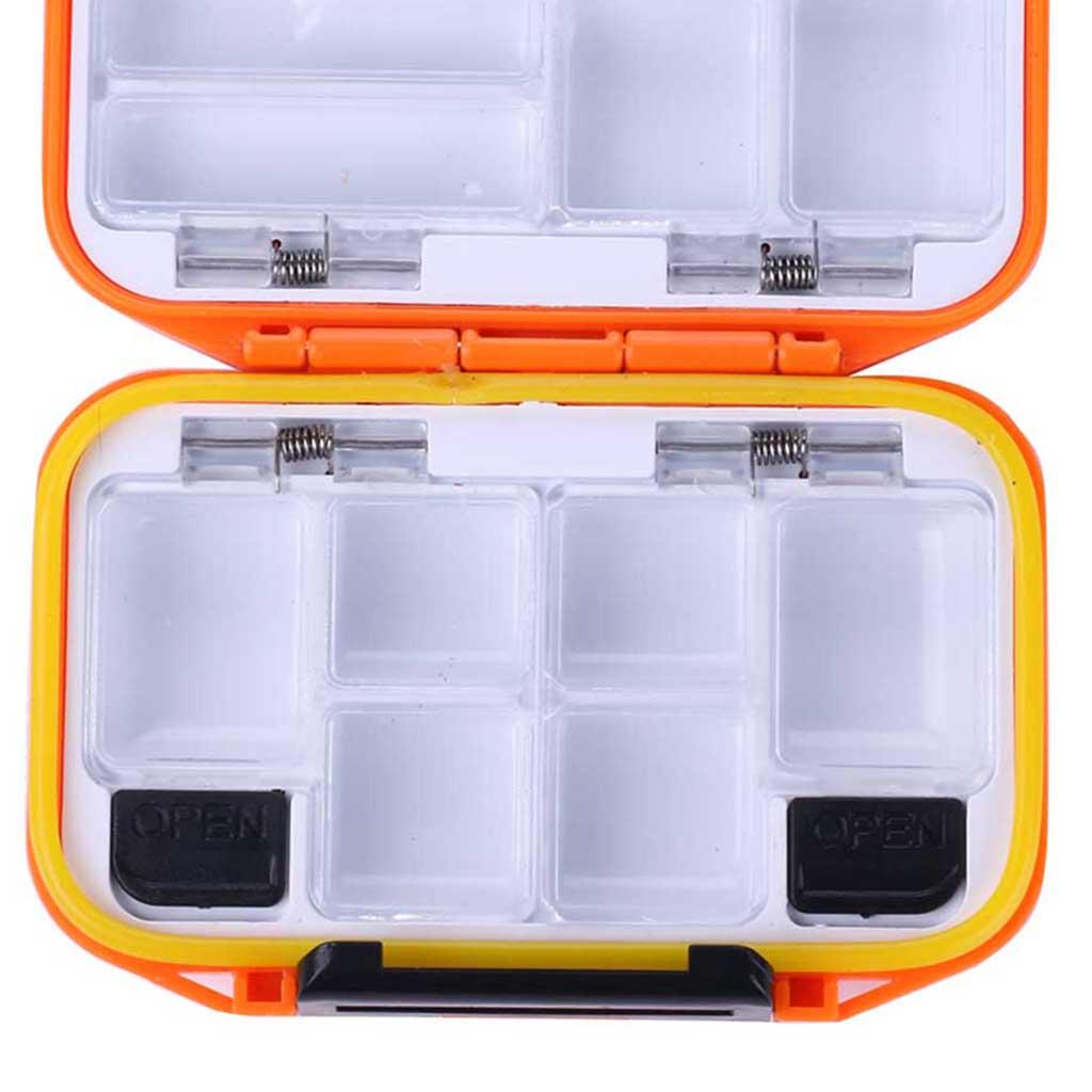 Plastic Fishing Hooks Lures Baits Tackle Storage Organizer