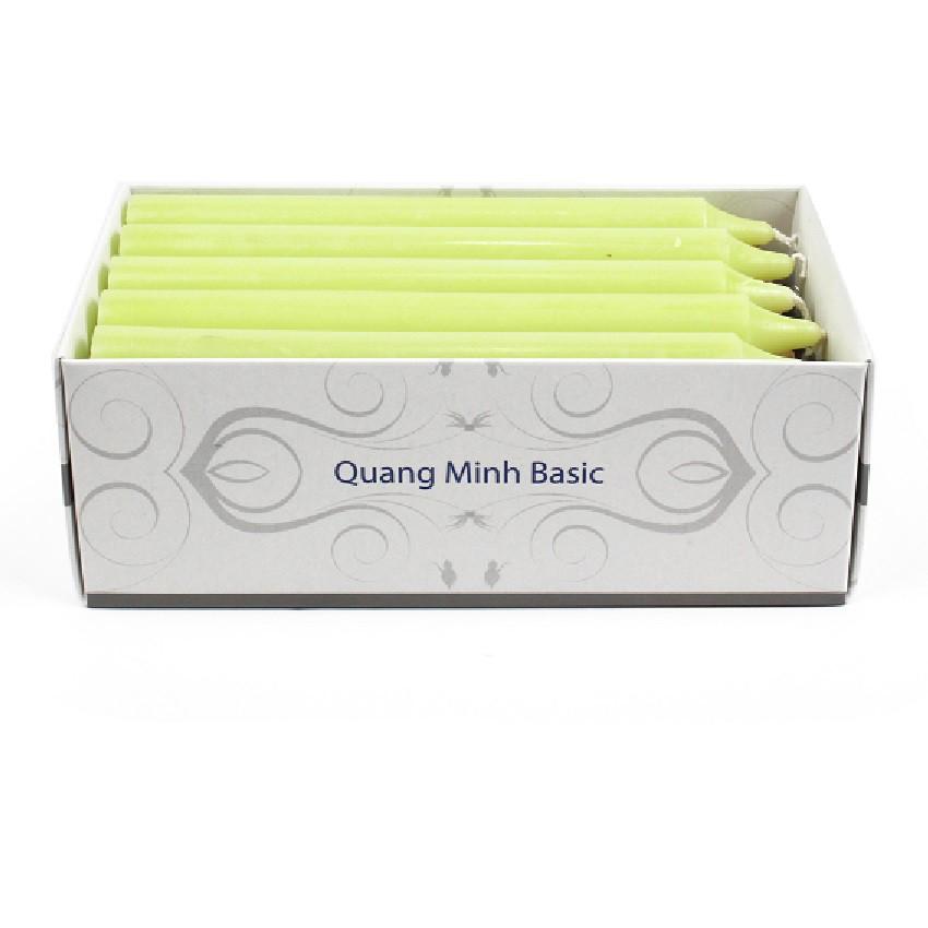 Hộp 15 cây nến thơm thẳng Quang Minh Candle FTRAMART NQM0017 cao 15cm