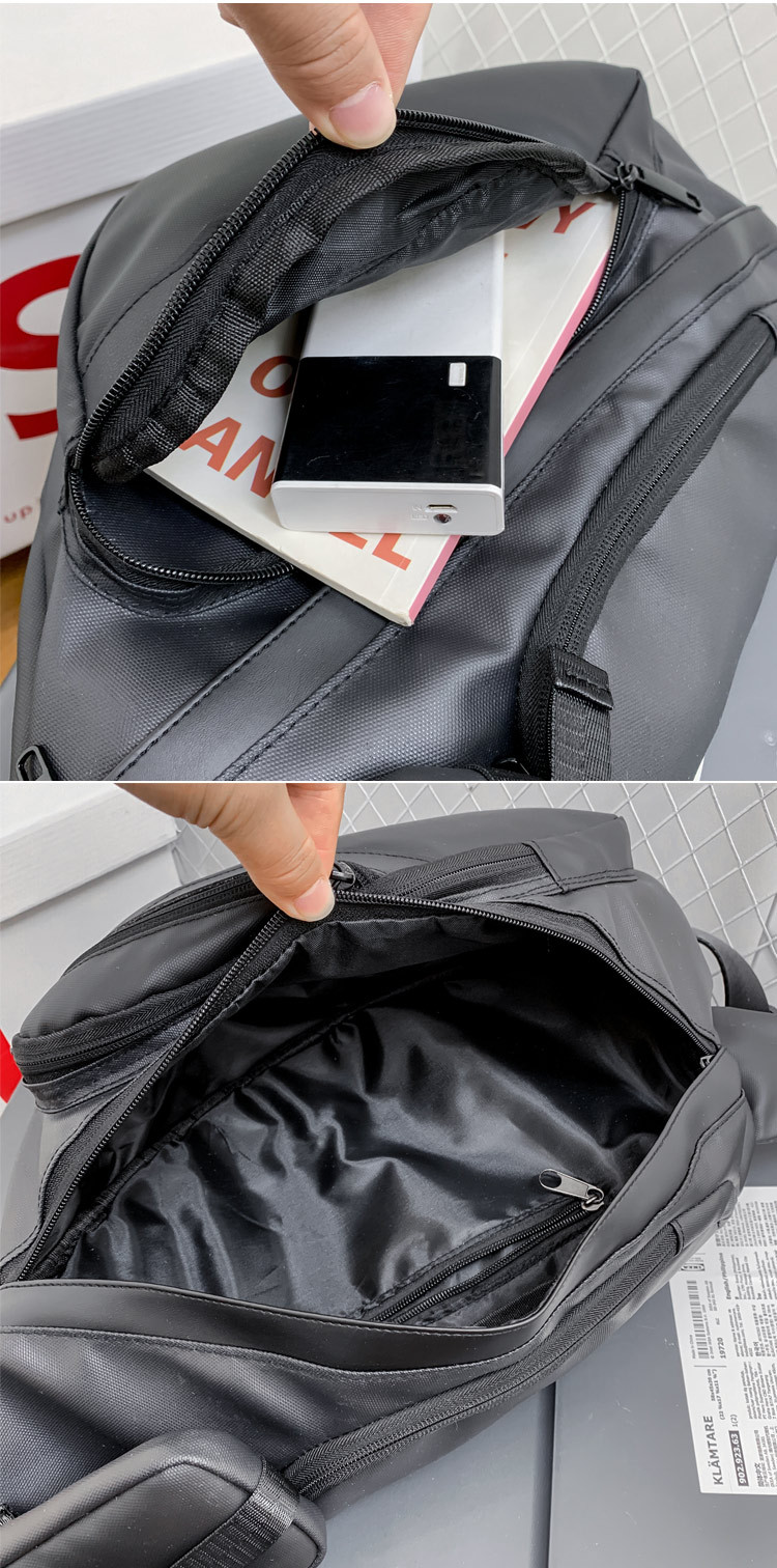 Túi đeo chéo thời trang nam nữ Tech 5.0 - Ngăn đựng điện thoại độc lập tháo rời