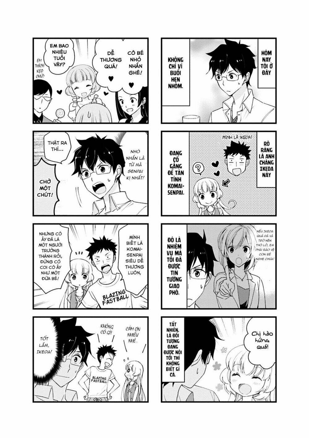 senpai nhỏ nhắn của tôi rất dễ thương chapter 14 4