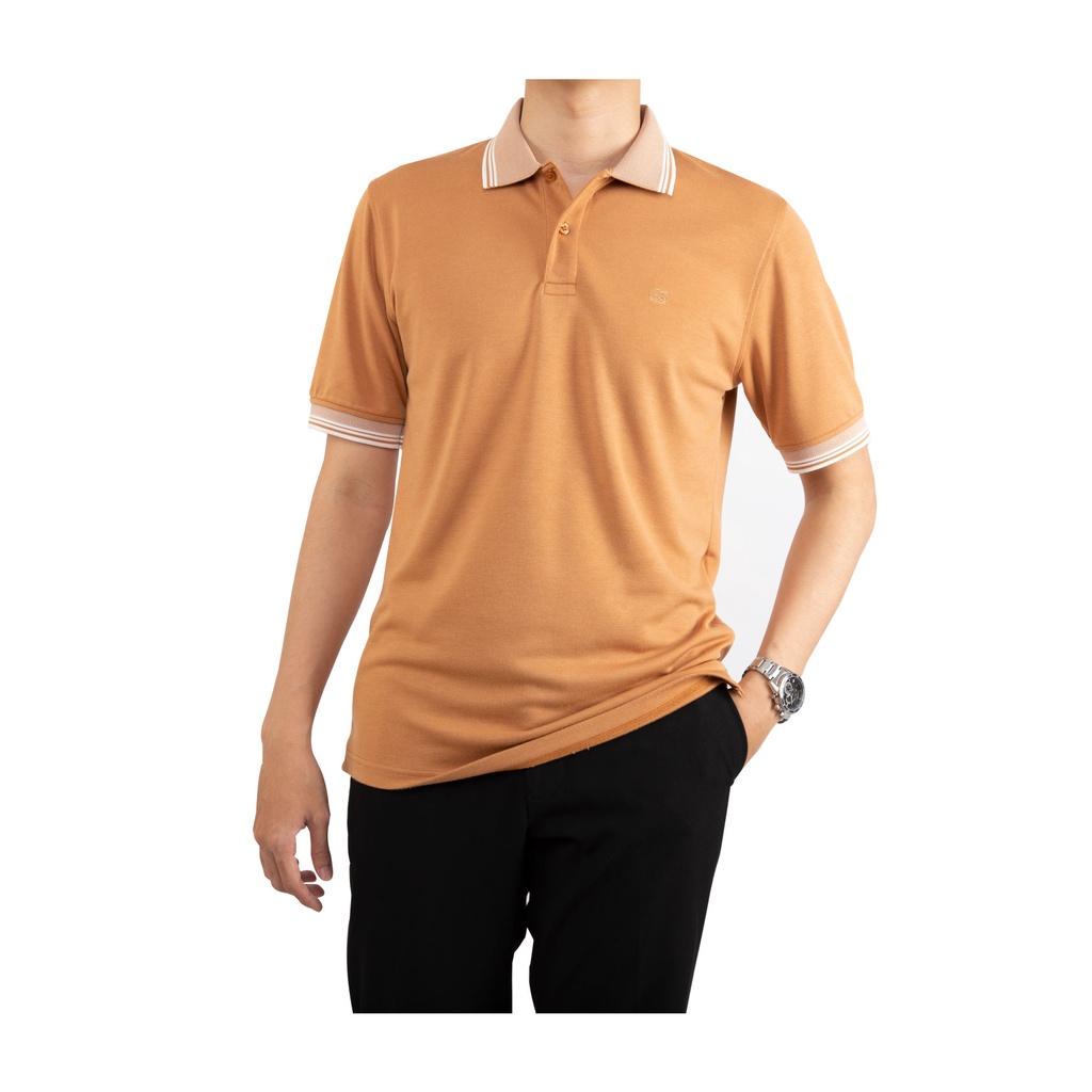 Áo thun nam Polo BELLUNI chất gỗ Sồi mềm mượt - AT.SPM.BE.58.O3
