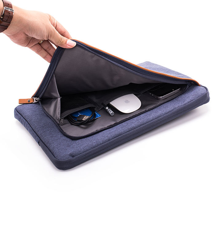 Túi chống sốc Laptop 14 inch AGVA Hamilton - Kích thước 37 x 3 x 26.5 -Mã SLV341 - Bảo hành chính hãng 2 năm