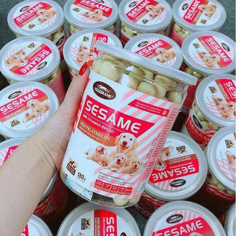 Bánh thưởng sesame cho chó mèo