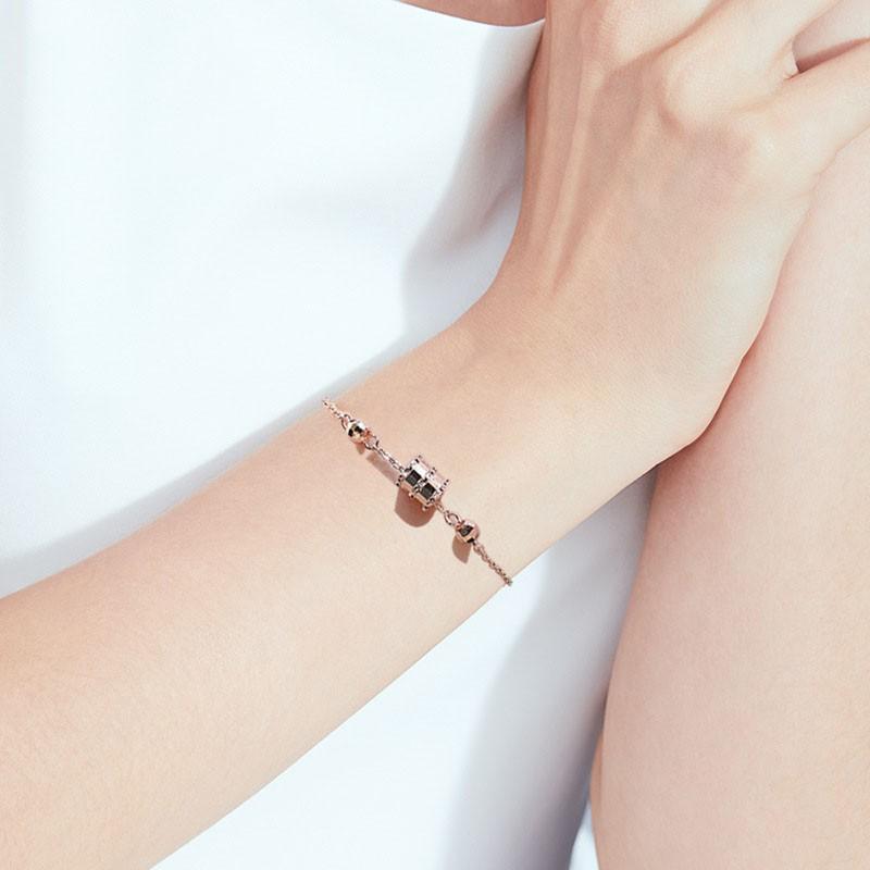Vòng tay nữ bạc Ý s925 chuông nhỏ S0067 - AROCH Jewelry