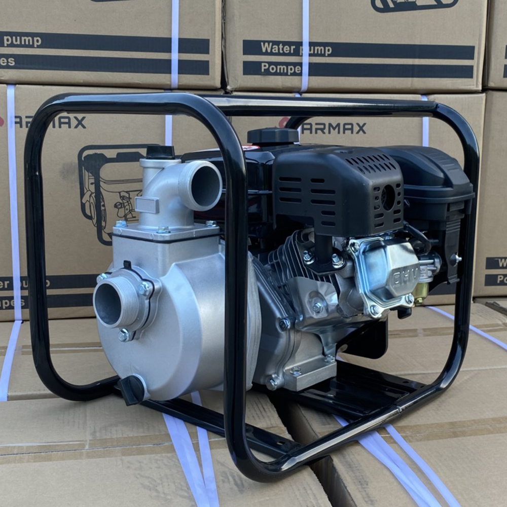 Máy bơm nước chạy xăng ABG Armax WS-30H công suất 7.0HP máy hút nước công nghiệp, thân máy dày chắc khoẻ, đạt tiêu chuẩn an toàn khi sử dụng - Hàng Chính Hãng