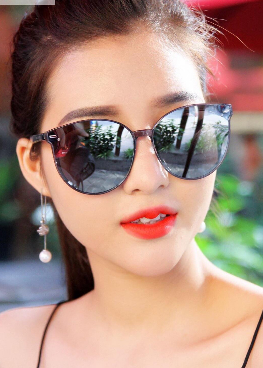 Kính râm Nữ Hồng Kong Mắt mèo cao cấp