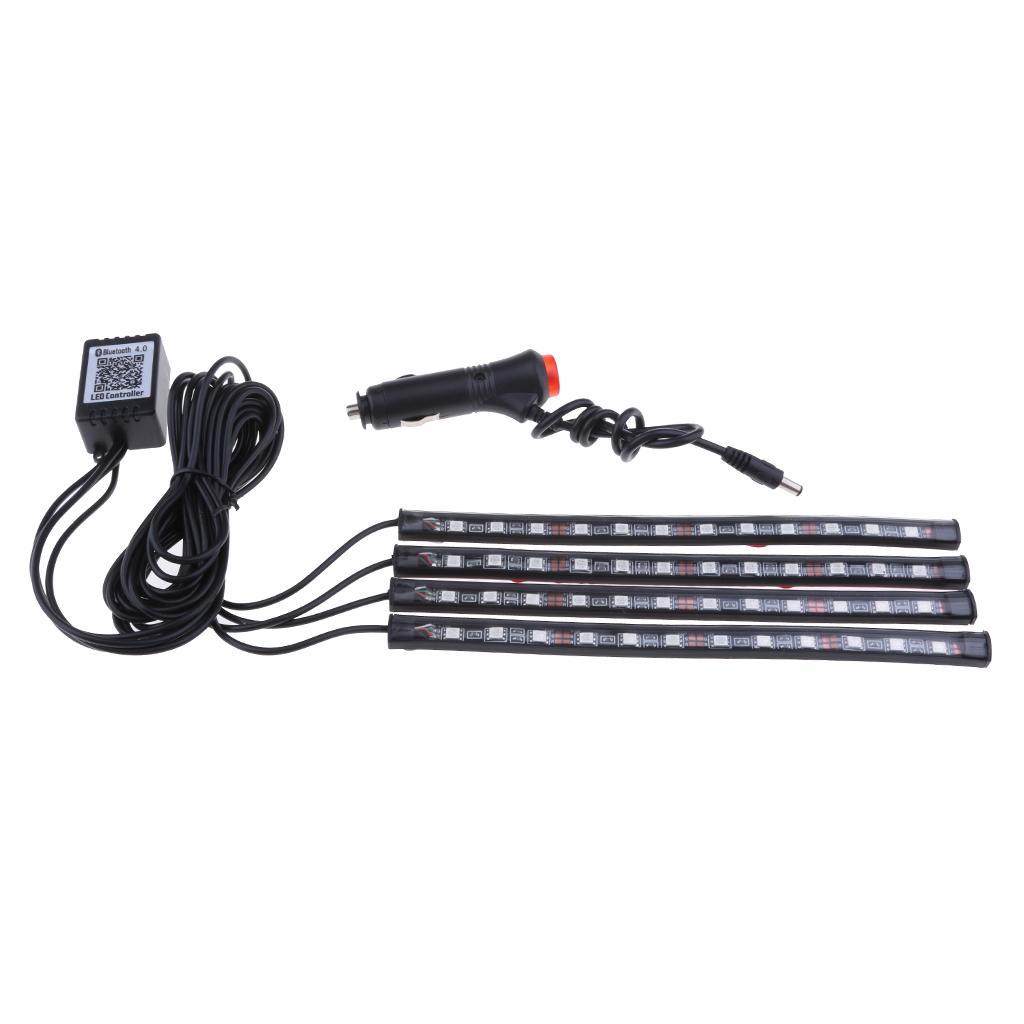 Car LED Strip Lights LED App Control Interior Lights  Function