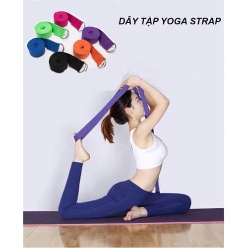 Dây tập yoga 1m83 x 3.8cm