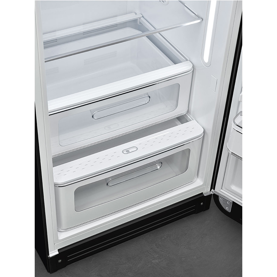 Tủ lạnh độc lập SMEG màu đen FAB28RBL5 281L - Giao Hàng HCM