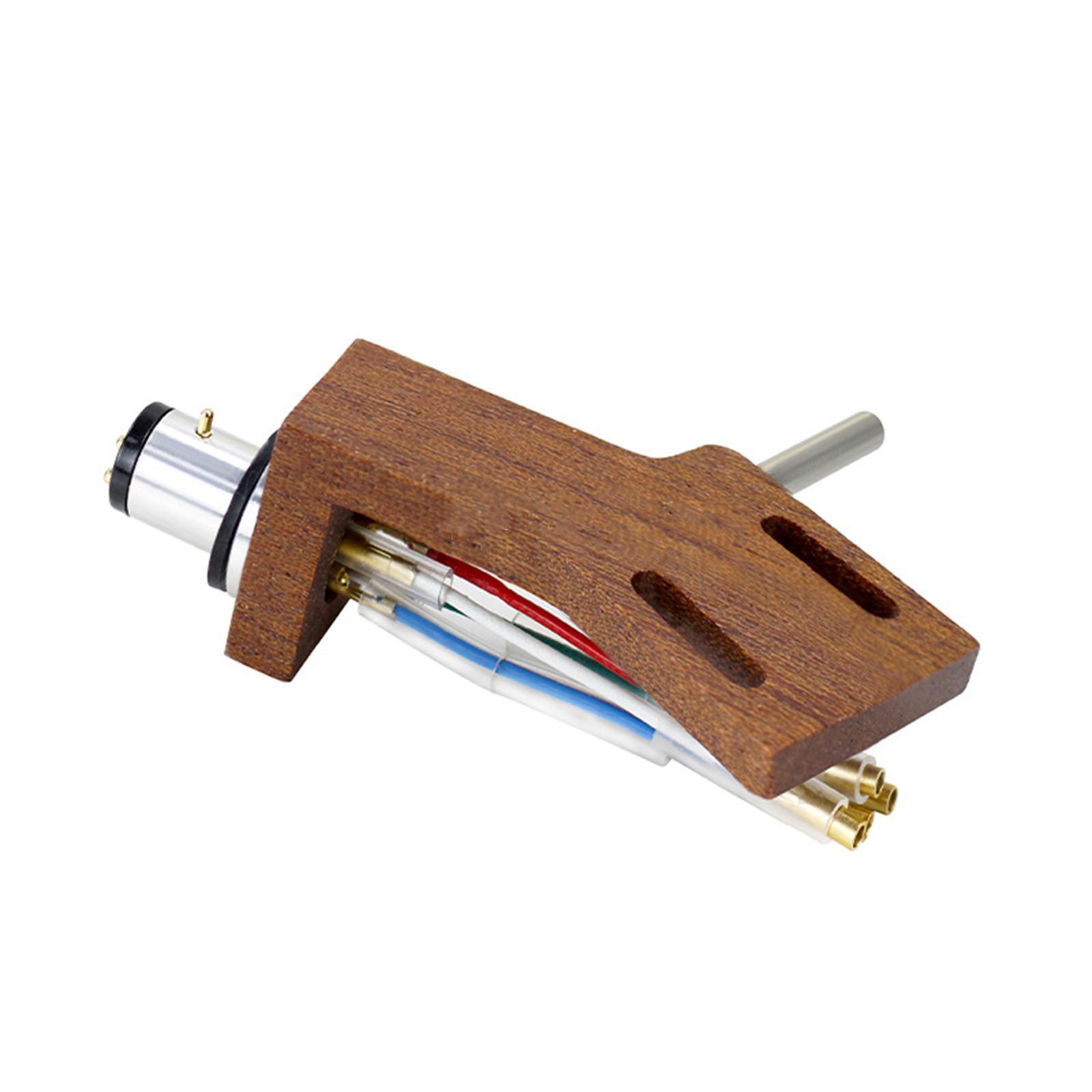 Turntable Headshell Wooden Durable LPs Audio Phono Stylus cartridges
