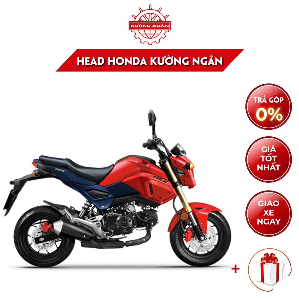 Xe Máy Honda MSX 125cc (Đỏ Ghi Đen)