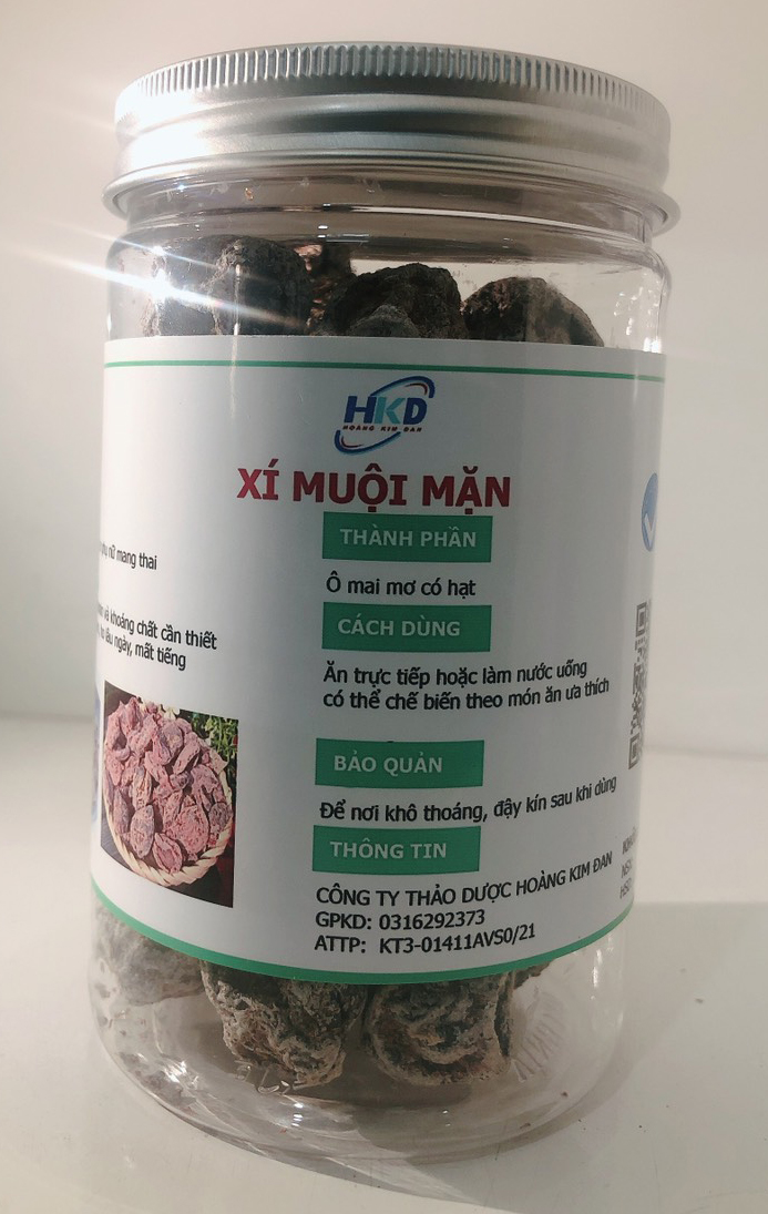 Xí muội mặn có hạt (200gr)