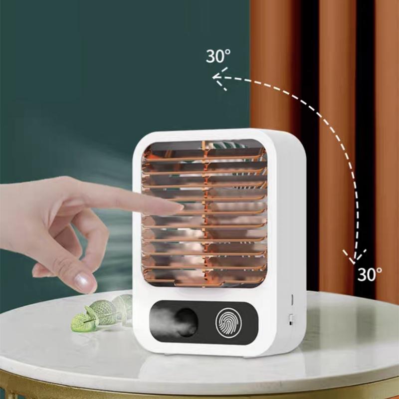 Quạt Tích Điện Điều Hoà Hơi Nước Để Bàn 3 Tốc Độ Gió Cao Cấp