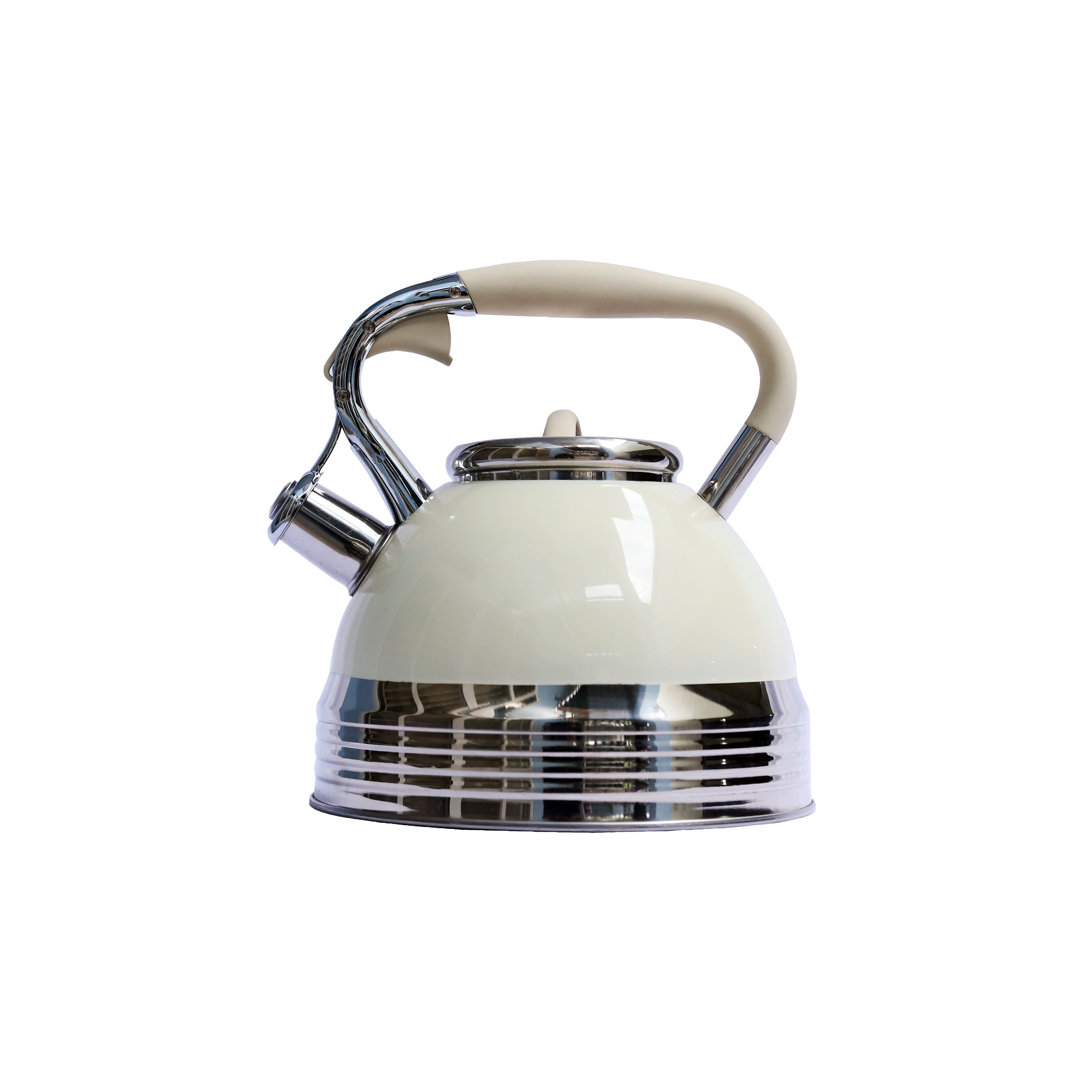 Ấm đun nước bếp từ Kanzo KZ-G68 còi báo 3.0 L - Inox 304 - Phù hợp cho mọi loại bếp - Chất lượng Đức