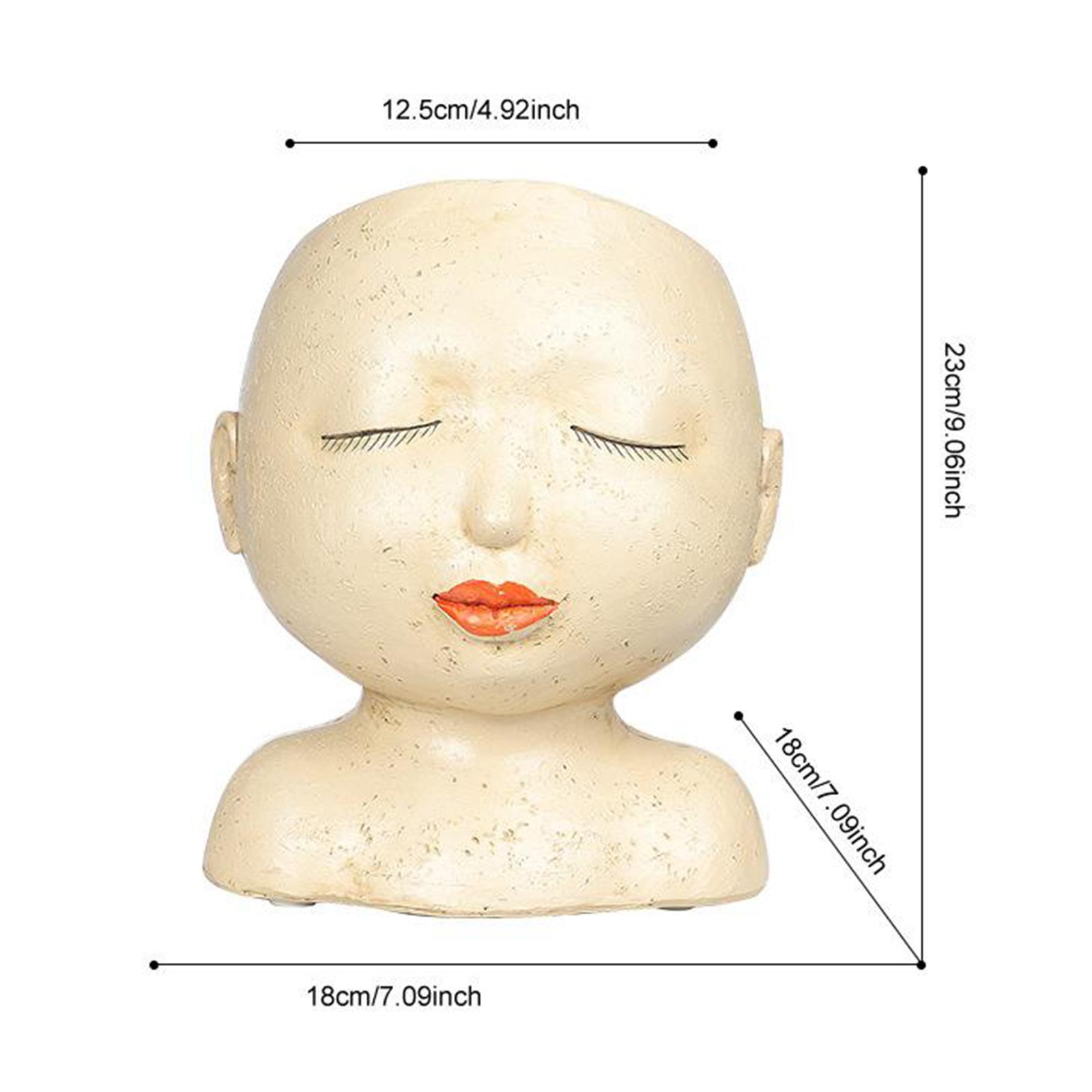 Resin Flower Planter Garden Plant Bucket Pot Home Decor Flowerpot Holder