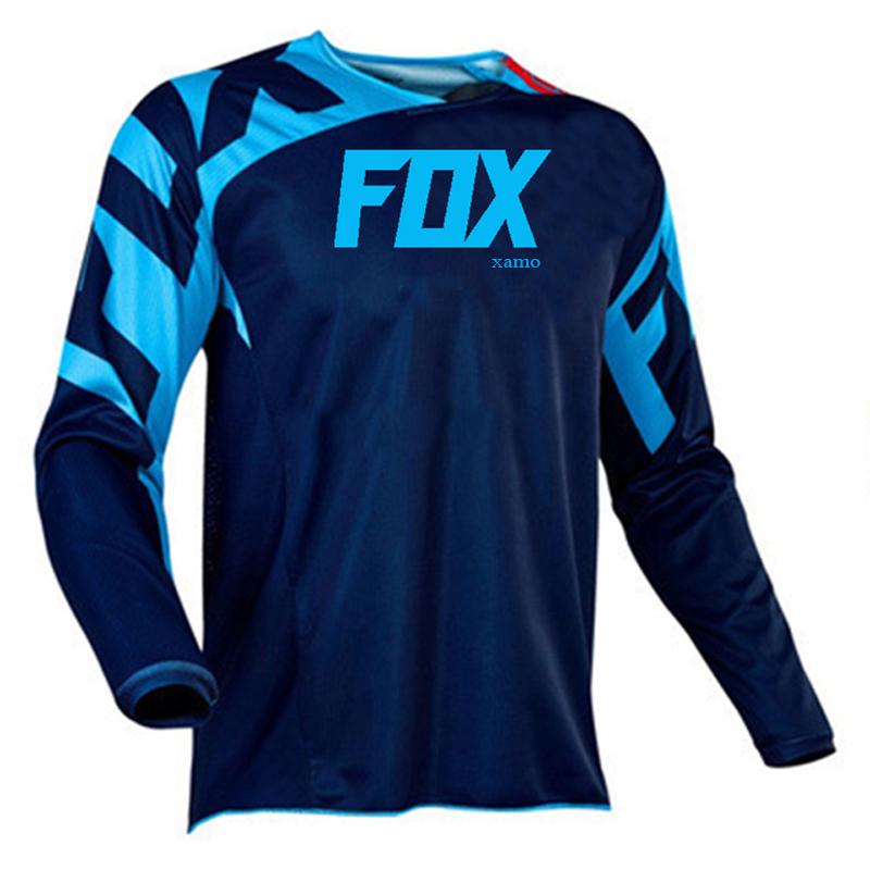 Áo sơ mi xe mô tô MTB Downhill Foxxamo Jersey Enduro Cycling Mountain DH Maillot Ciclismo Hombre Motorcycle Cycling Jersey Color: 7 Size: XXS