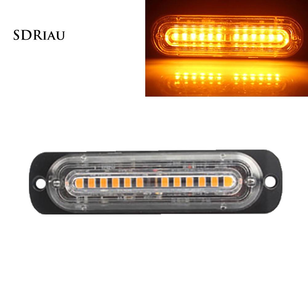Đèn Led Cảnh Báo 12 Bóng 12-24v 36w Cho Xe Hơi Xe Tải