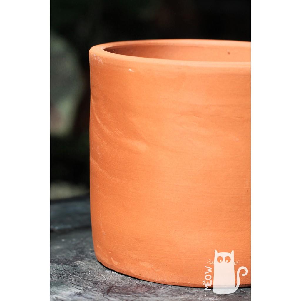 Chậu đất nung Trụ đỏ | Chậu trồng cây, sen đá, xương rồng