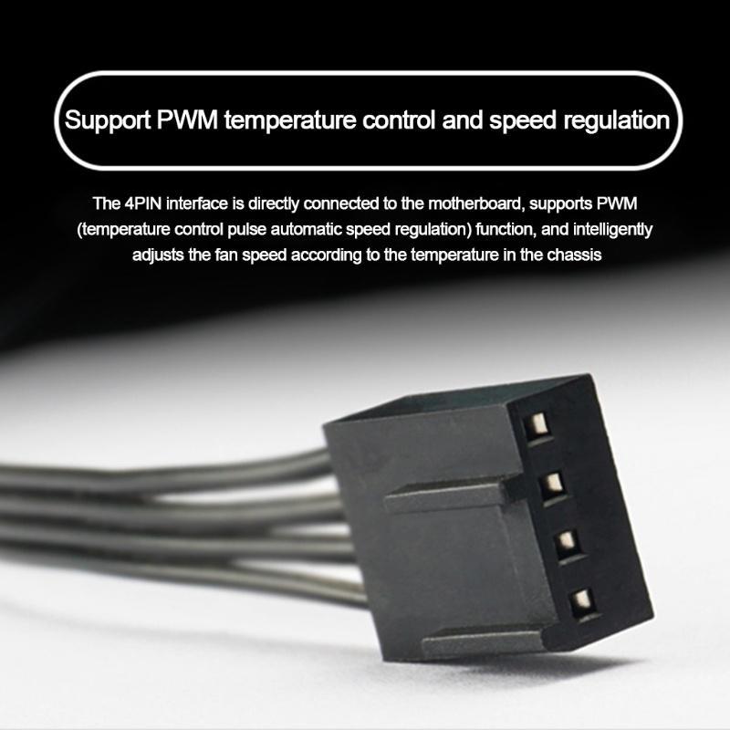 Quạt tản nhiệt CPU 500-1500RPM 12V 4Pin yên tĩnh