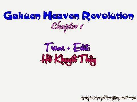 gakuen heaven: revolution chapter 1 1