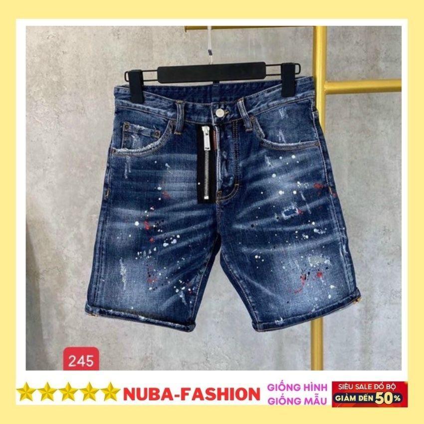 Quần short jean nam chất bò,cá tính trẻ trung, NUBA 245 TCS