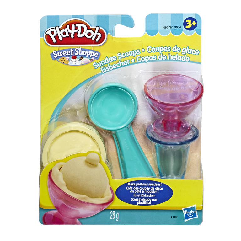 Bộ đồ chơi đất nặn dụng cụ làm kem mini Play Doh