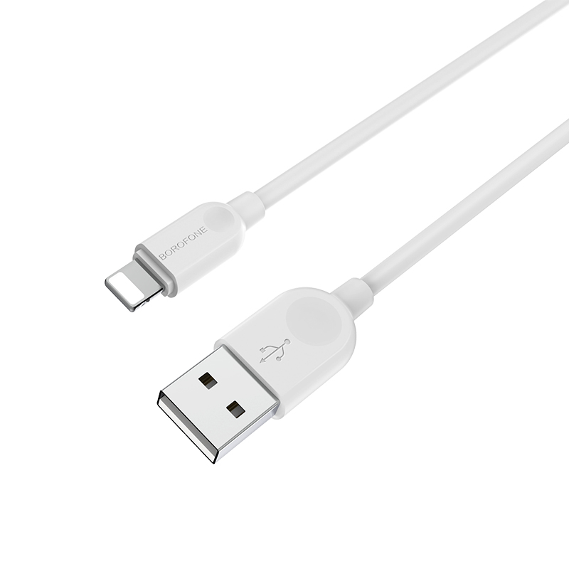 Cáp sạc lightning cho tất cả các điện thoại iphone và ipad, dài 1m, 2m, 3m Borofone BX14 - Hàng chính hãng