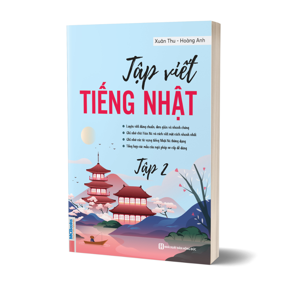 Sách - Tập viết tiếng Nhật tập 2 - MCBooks