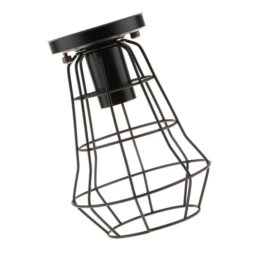 Retro vintage style iron ceiling lampshade pendant interior decoration