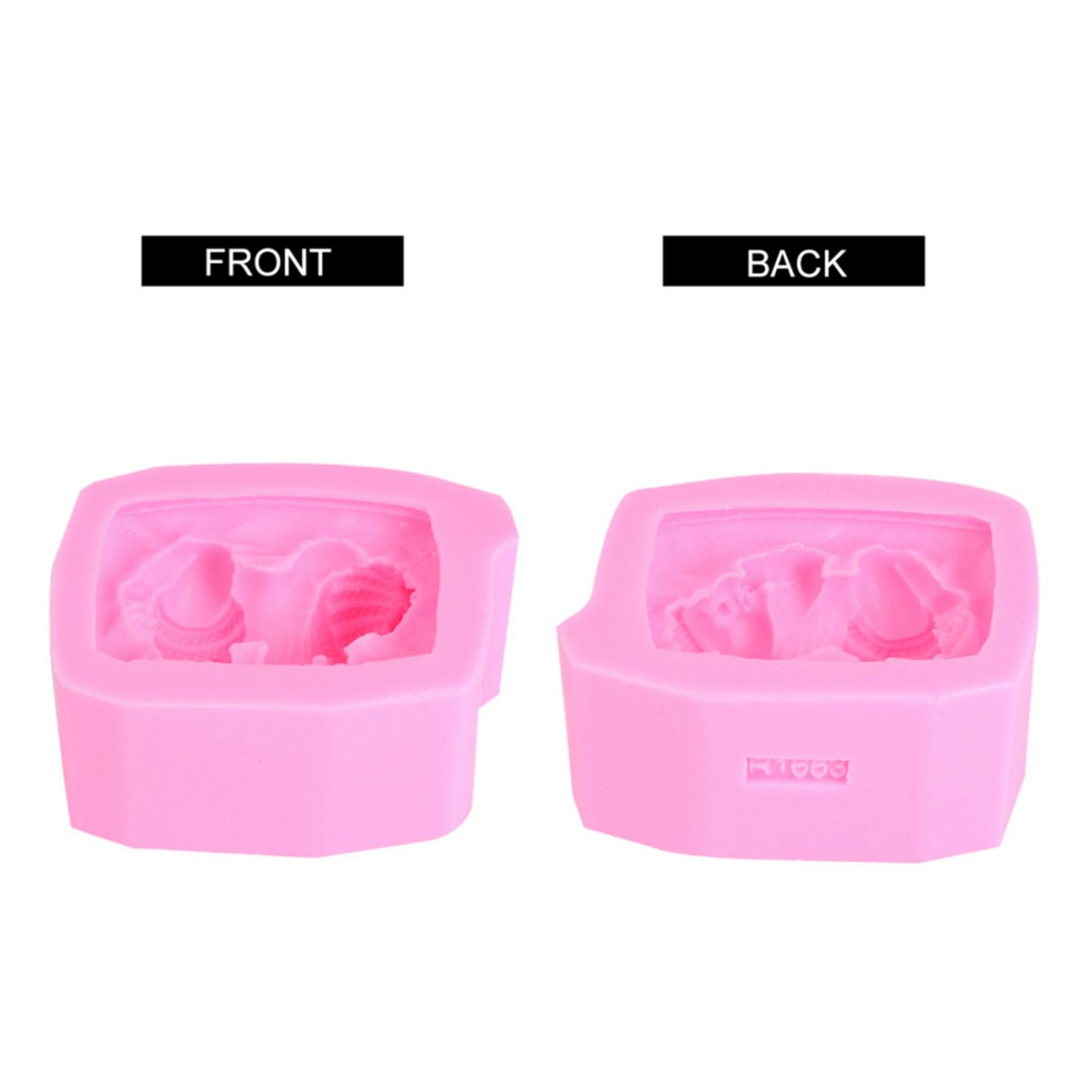 Khuôn silicon hình em bé đang ngủ để làm bánh khuôn làm đồ trang trí