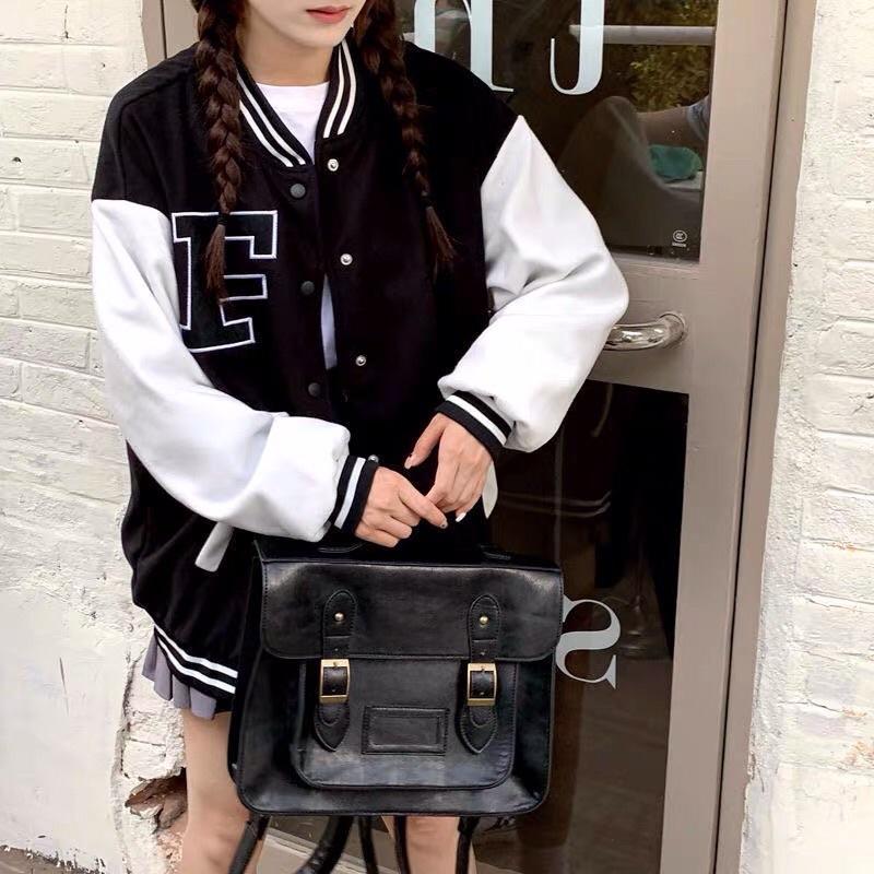 Áo khoác bomber bóng chày dù mero 2 lớp unisex ulzzang nam nữ