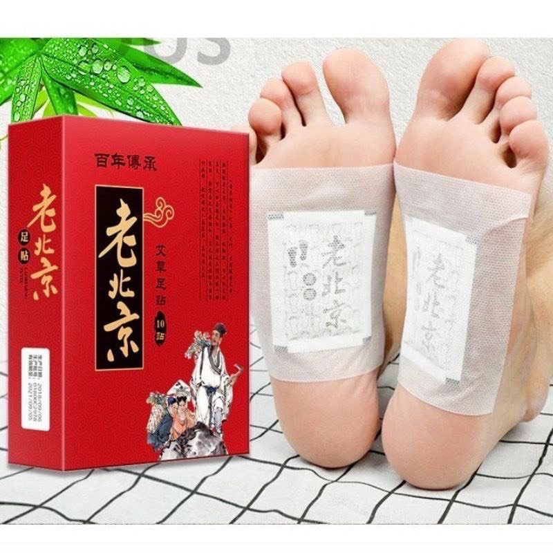 Combo hộp 50 miếng dán massage chân , giúp xoa dịu các cơn đau nhức tạo cảm giác , thư giãn dễ chịu an toàn và tiện lợi