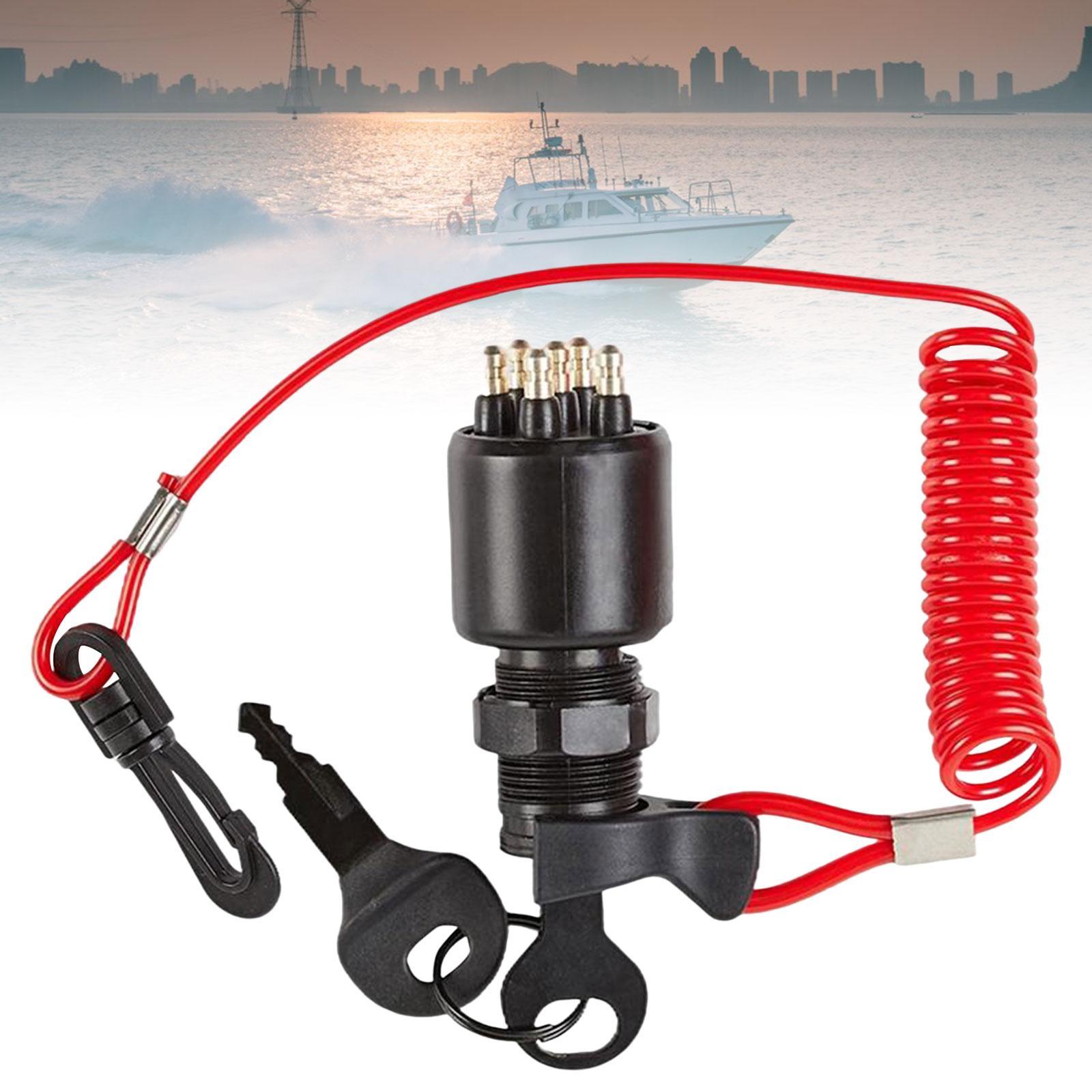 Ignition Key Switch 5005801 Replace Parts for Bombardier Outboard Motor