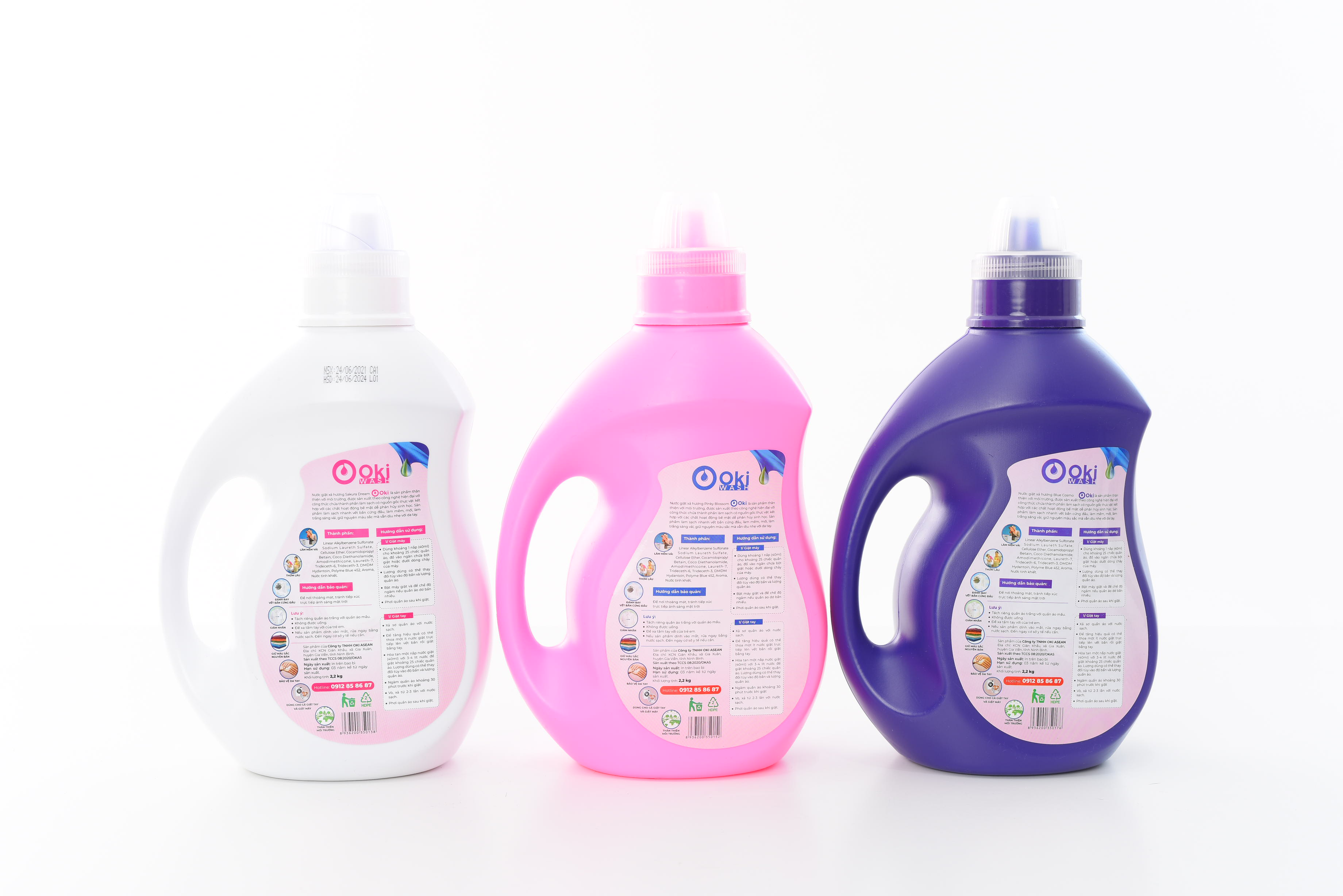 Nước giặt xả Hương SAKURA DREAM 2.2kg Oki wash