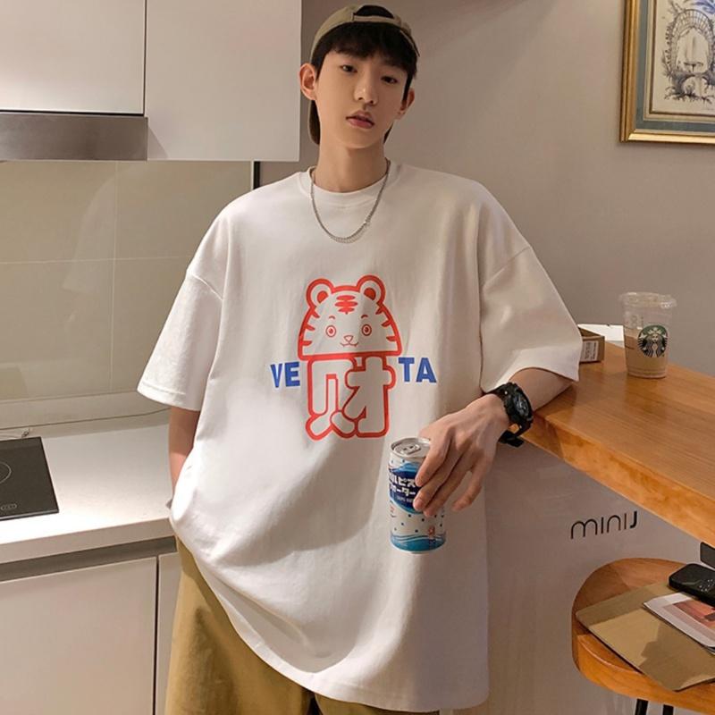 Áo phông nam nữ unisex basic tee form rộng cổ tròn cotton oversize trắng đen ulzzang giá rẻ in cool ngầu VETA