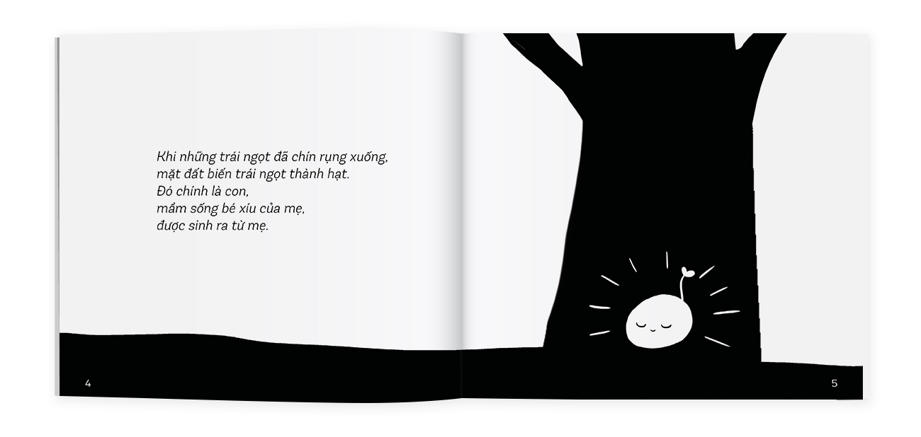 Sách Ehon Cảm Ơn Con - Hạt Mầm Của Mẹ