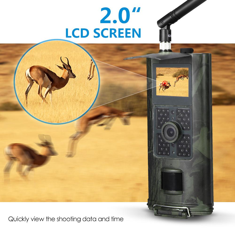 2g Hunting Trail Camera Cellular Mobile 16MP 1080P Ảnh bẫy camera hoang dã HC700M Giám sát động vật hoang dã không dây