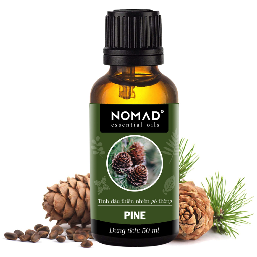 Tinh Dầu Thiên Nhiên Hương Gỗ Thông Nomad Essential Oils Pine 10ml