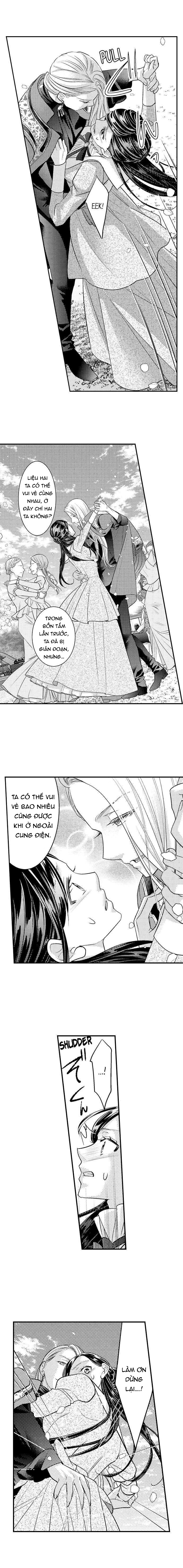 chuyển sinh vào thế giới khác ~ nếu muốn trở thành nữ hoàng hãy tìm cách để được hoàng đế sủng ái vào ban đêm chapter 31.2 4
