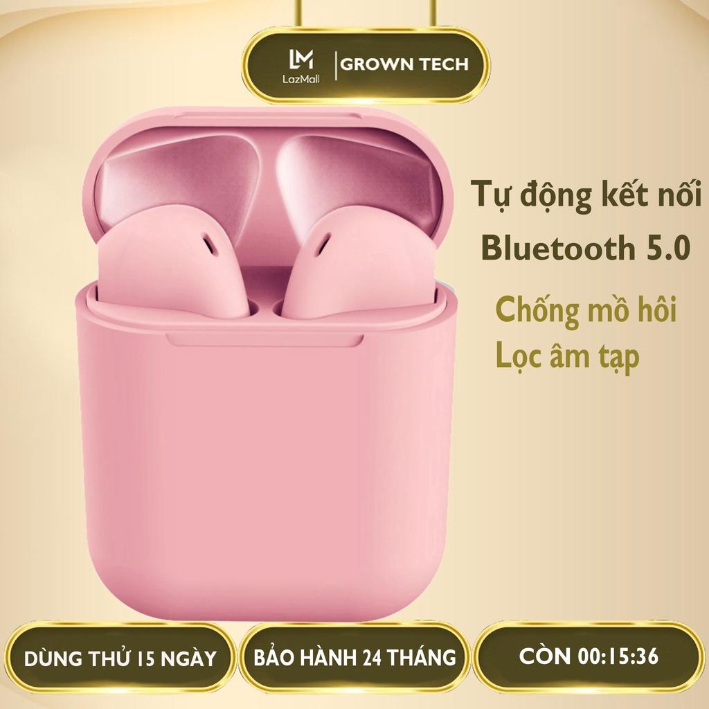 Tai nghe bluetooth khong day ,Tai nghe bluetooth 5.0 i12/ inPods 12 - Bảo hành 12 tháng 1 đổi 1 Hồng Xinh Đời mới nhất