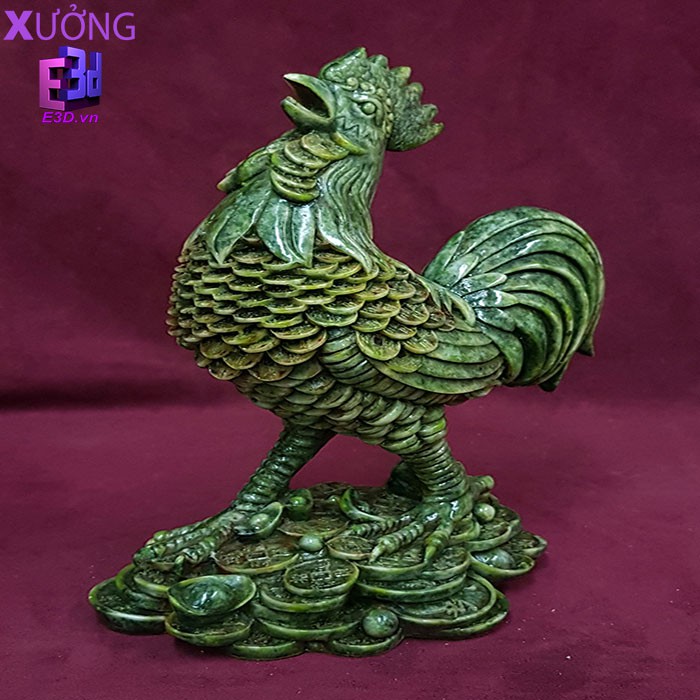Tượng gà -Quà tặng sinh nhật - GA 011 - Xưởng E3D