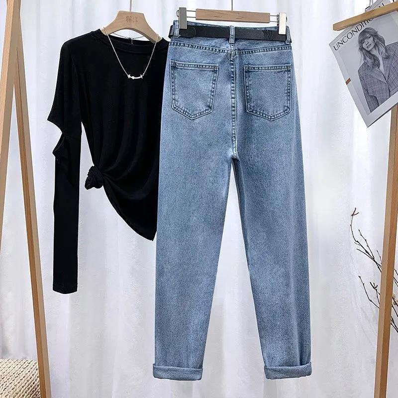 Quần bò nữ Phong cách Hàn Quốc Trẻ trung năng động mã 801