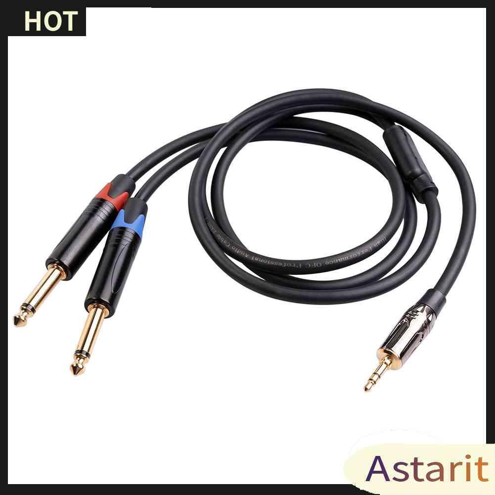 Cáp ChuyểN ĐổI Âm Thanh 3.5mm ĐầU CắM Sang ĐầU CắM 6.35mm -